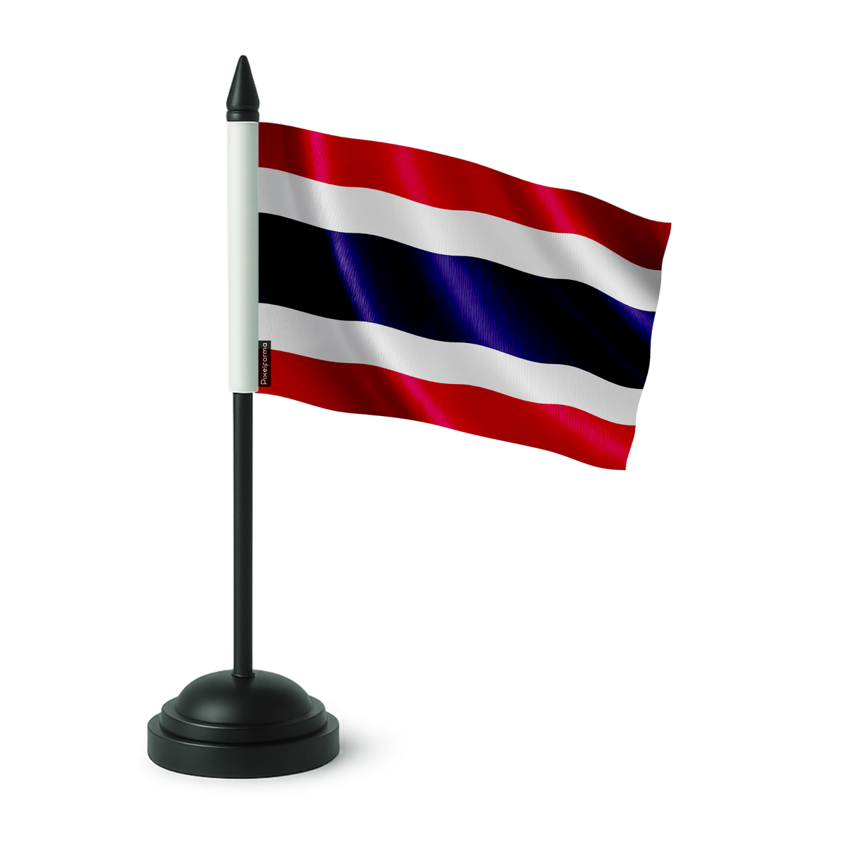 Drapeau de table thaïlande en polyester - pixelforma