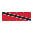 Drapeau de Trinité-et-Tobago grand format XL en polyester avec dix œillets