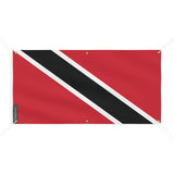 Drapeau de Trinité-et-Tobago 6 Oeillets en Plusieurs Tailles (M) - Pixelforma 