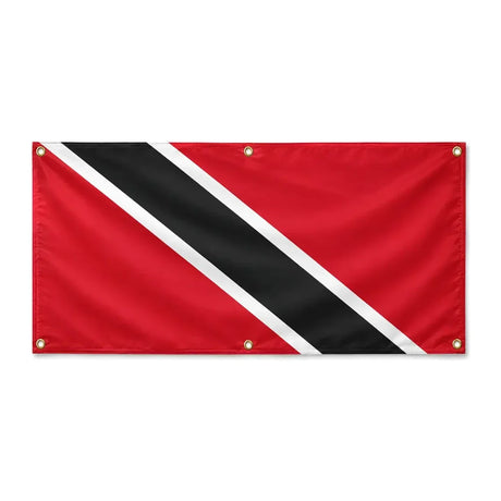 Drapeau trinité-et-tobago polyester résistant aux intempéries