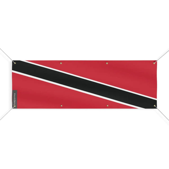 Drapeau de Trinité-et-Tobago 8 Oeillets en Plusieurs Tailles (L) - Pixelforma 