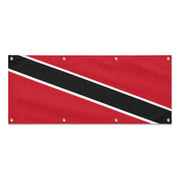 Drapeau trinité-et-tobago polyester résistant œillets