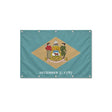 Drapeau du Delaware format S en polyester avec dix œillets