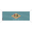 Drapeau delaware polyester résistant aux intempéries œillets