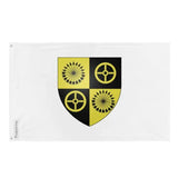 Drapeau delson polyester résistant avec œillets à gauche