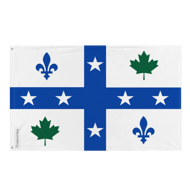 Drapeau des acadiens du comté d’androscoggin plusieurs tailles en polyester - pixelforma