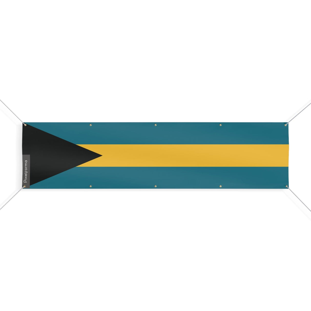 Bahamas Flag 10 Eyelets in Multiple Sizes