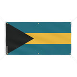 Drapeau des Bahamas 6 Oeillets en Plusieurs Tailles (M) - Pixelforma 