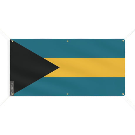 Drapeau des Bahamas 6 Oeillets en plusieurs tailles - Pixelforma