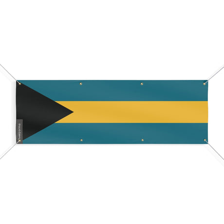 Drapeau des Bahamas 8 Oeillets en plusieurs tailles - Pixelforma