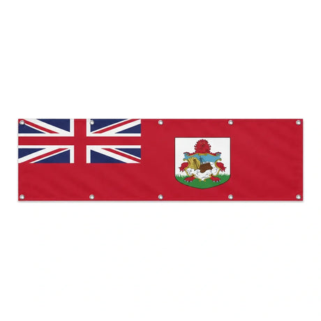 Drapeau des Bermudes grand format XL en polyester avec dix œillets
