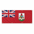 Drapeau bermudes polyester résistant pour extérieur durable