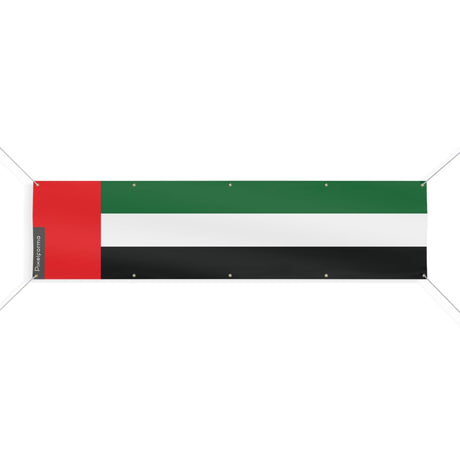 Drapeau des Émirats arabes unis 10 Oeillets en plusieurs tailles - Pixelforma 