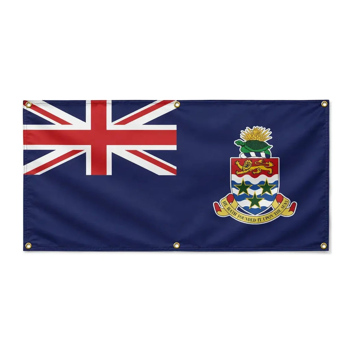 Drapeau îles caïmans polyester résistant aux intempéries