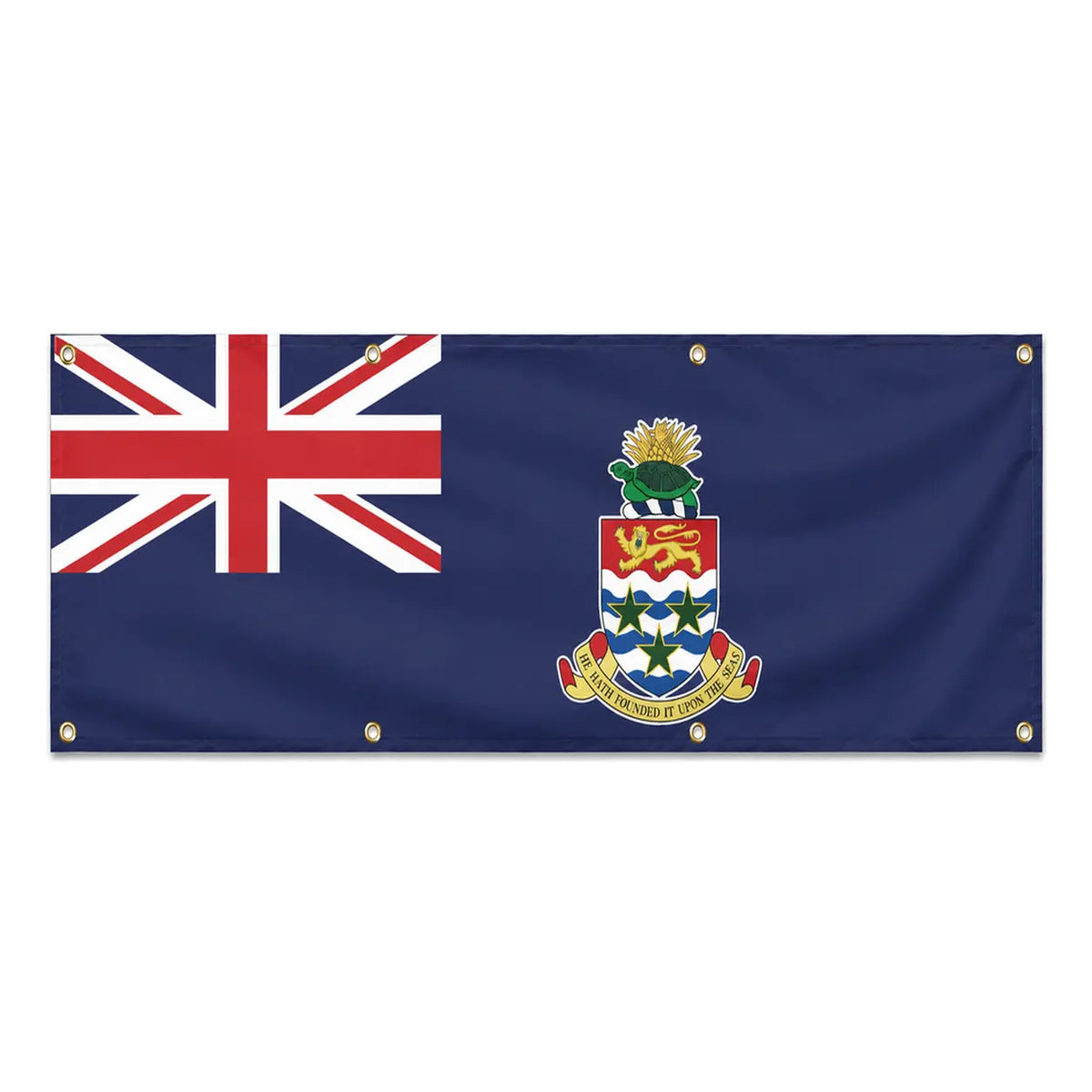 Drapeau îles caïmans polyester résistant aux intempéries