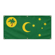 Drapeau îles cocos polyester résistant aux intempéries