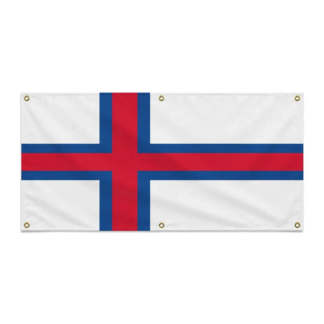 Drapeau îles féroé polyester résistant aux intempéries