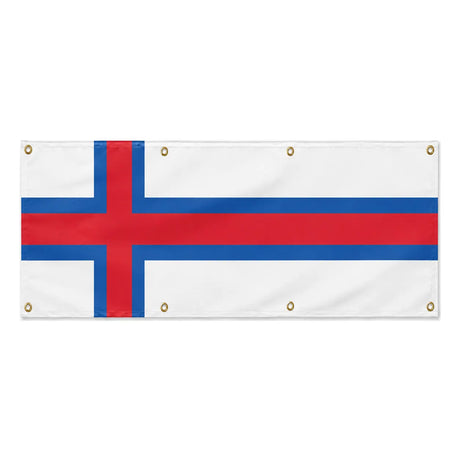 Drapeau îles féroé polyester résistant aux intempéries