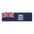 Drapeau des îles Malouines grand format XL en polyester avec dix œillets