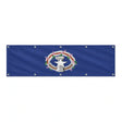 Drapeau des Îles Mariannes du Nord grand format XL en polyester avec dix œillets