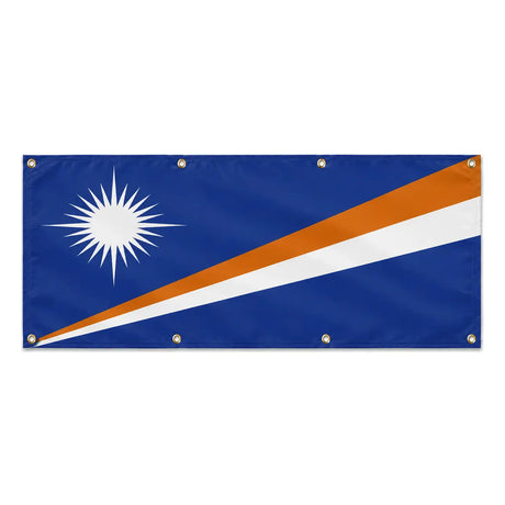 Drapeau îles marshall polyester résistant aux intempéries