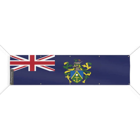 Drapeau des îles Pitcairn 10 Oeillets en Plusieurs Tailles (XL) - Pixelforma 