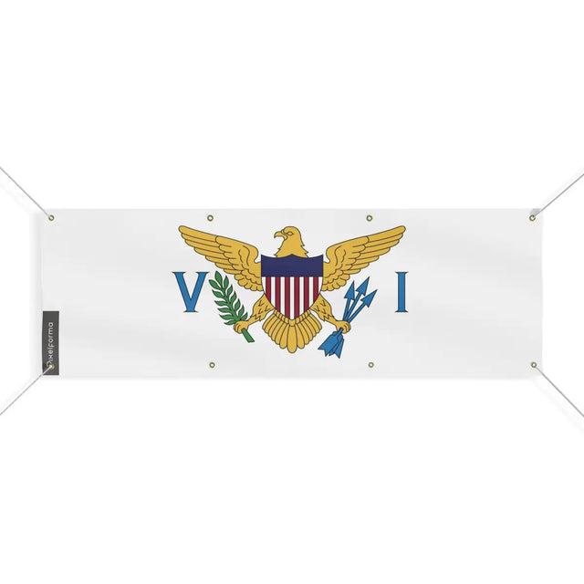 Drapeau des Îles Vierges des États-Unis 8 Oeillets en Plusieurs Tailles (L) - Pixelforma 