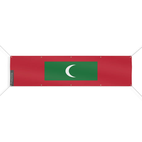 Drapeau des Maldives 10 Oeillets en plusieurs tailles - Pixelforma 