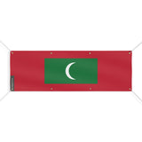 Drapeau des Maldives 8 Oeillets en plusieurs tailles - Pixelforma 