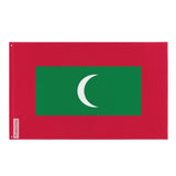 Drapeau des maldives polyester résistant plusieurs modèles