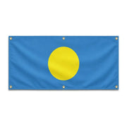Drapeau palaos polyester résistant aux intempéries 6 œillets