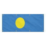 Drapeau palaos en polyester résistant aux intempéries