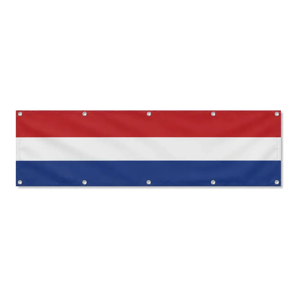 Drapeau des Pays-Bas grand format XL en polyester avec dix œillets