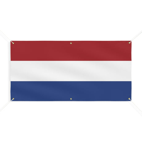 Drapeau des Pays-Bas 6 Oeillets en plusieurs tailles - Pixelforma 