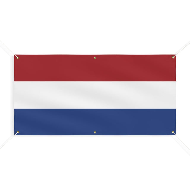 Drapeau des Pays-Bas 6 Oeillets en plusieurs tailles - Pixelforma 
