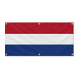 Drapeau pays-bas polyester résistant usage extérieur
