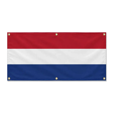 Drapeau pays-bas polyester résistant usage extérieur