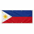 Drapeau philippines polyester résistant 8 œillets extérieurs
