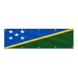 Drapeau des Salomon grand format XL en polyester avec dix œillets