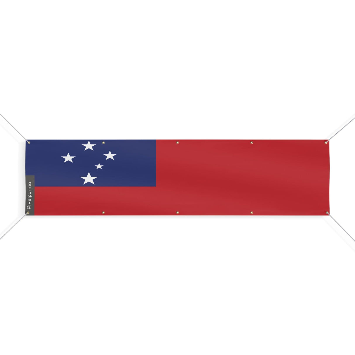 Bandera de Samoa 10 ojales en varios tamaños