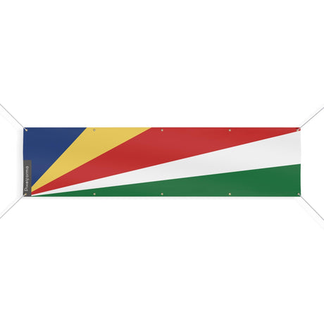 Drapeau des Seychelles 10 Oeillets en plusieurs tailles - Pixelforma 