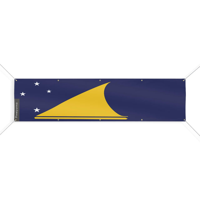 Drapeau des Tokelau 10 Oeillets en plusieurs tailles - Pixelforma 