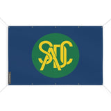 Drapeau développement d’afrique australe polyester résistant