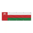 Drapeau d'Oman grand format XL en polyester avec dix œillets