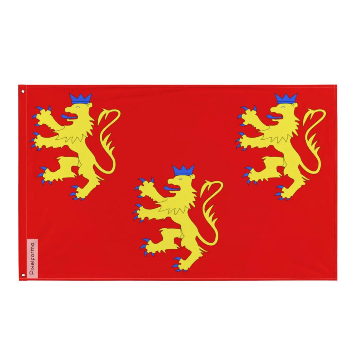 Drapeau dordogne plusieurs tailles en polyester - pixelforma