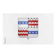 Drapeau drummondville polyester œillets à gauche résistant
