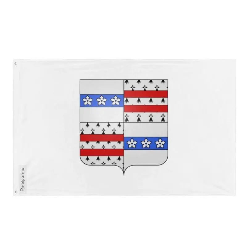 Drapeau drummondville polyester œillets à gauche résistant