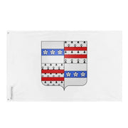 Drapeau drummondville polyester œillets à gauche résistant