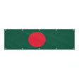 Drapeau du Bangladesh grand format XL en polyester avec dix œillets