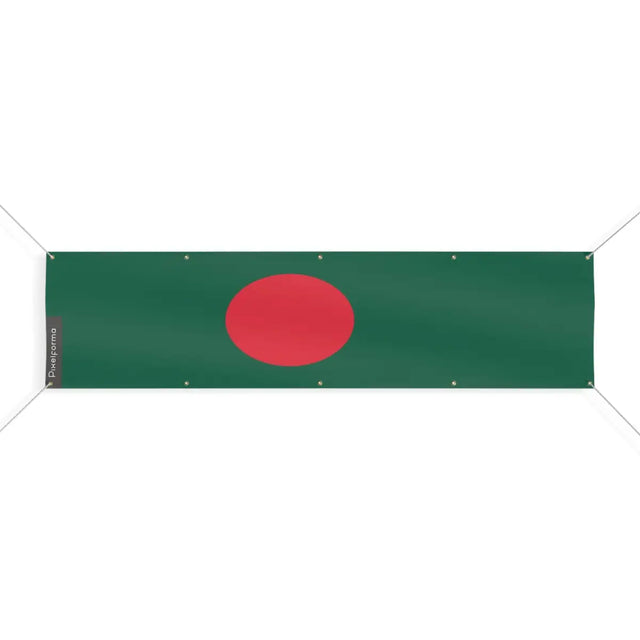 Drapeau du Bangladesh 10 Oeillets en Plusieurs Tailles (XL) - Pixelforma 